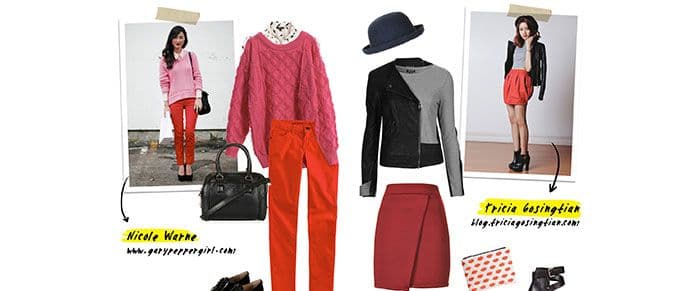 Inspirasi Gaya Seru dengan Warna Merah