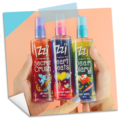 Serunya Launching IZZI Fine Fragrance Mist Di 2 Kota!