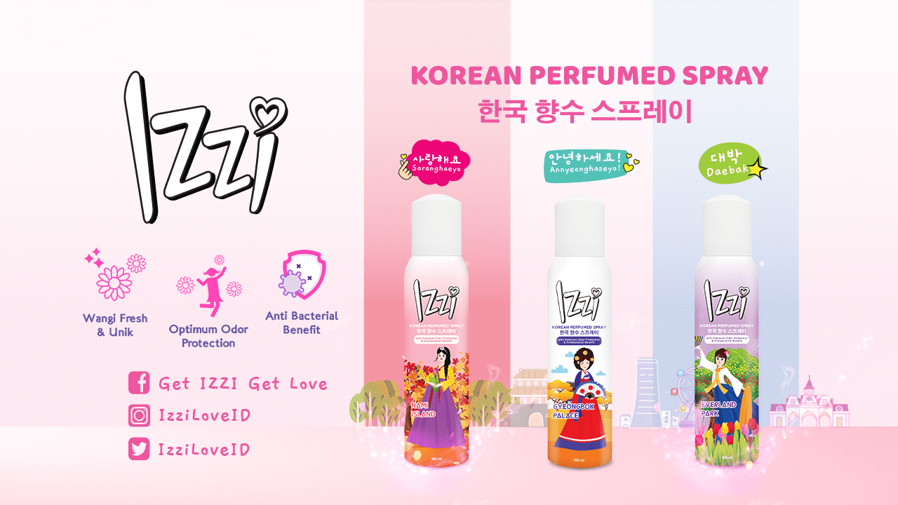 IZZI Korean Parfumed Spray